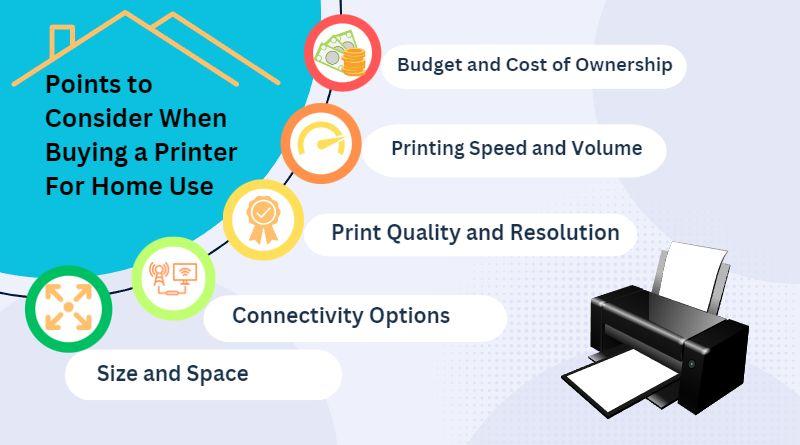 Points to Consider When Buying a Printer For Home Use