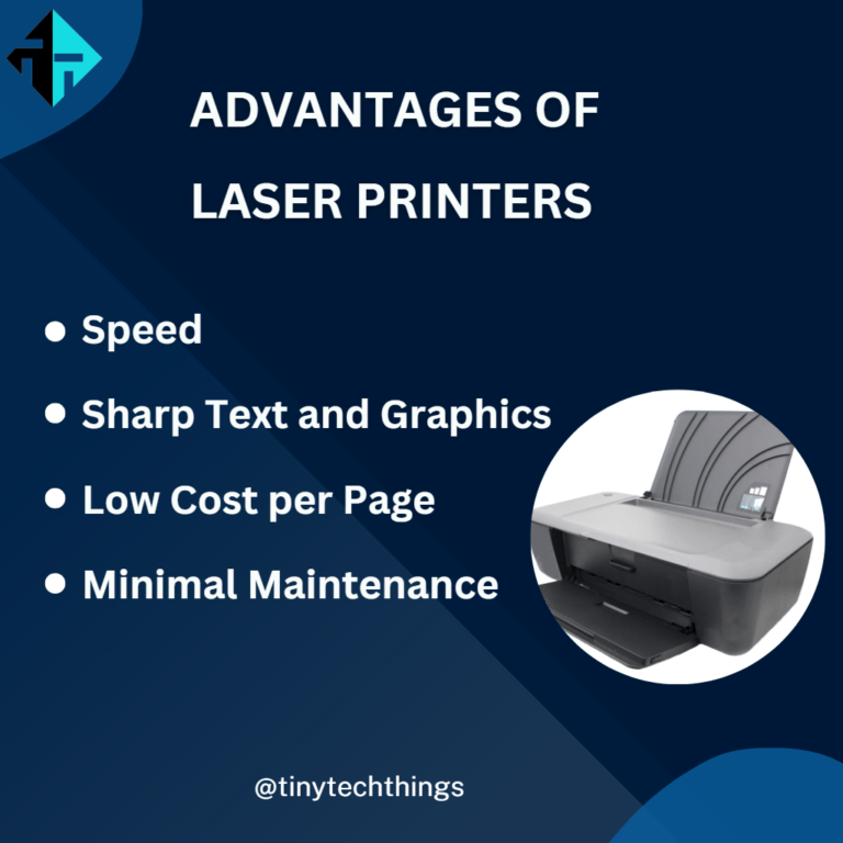 advantages of laser printers